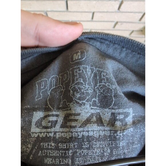 Grey - Popeye The Sailer Man - T-Shirt - Size: Medium - Picture 3 of 3